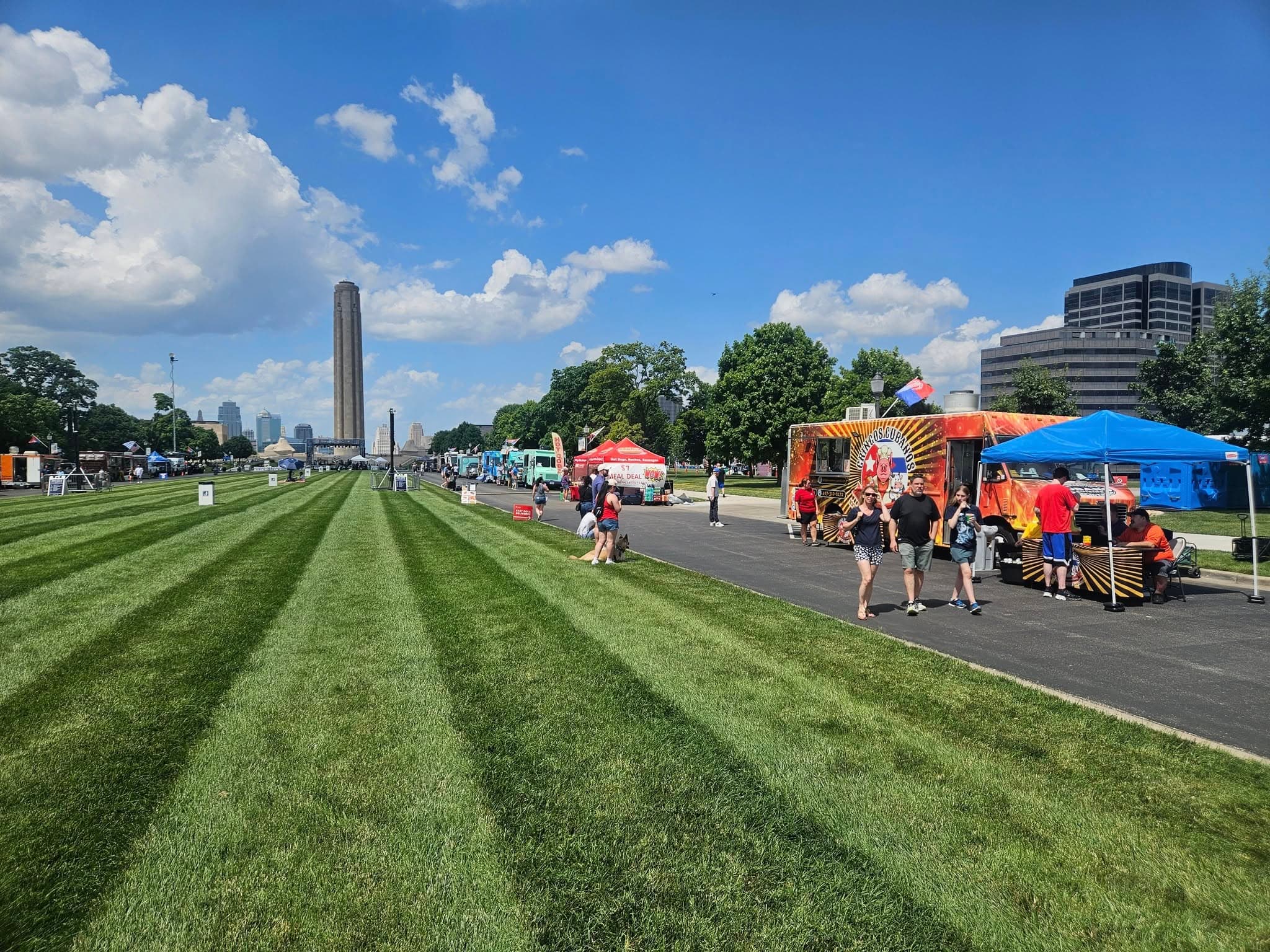 Gringos Cubanos food truck on the street — Kansas City